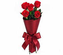 Букет 5 Красных роз Эдлесс Лав в Лапино