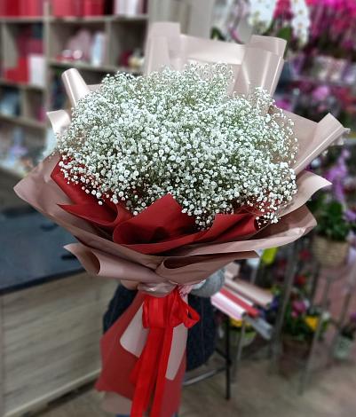 Букет цветов из: Гипсофила в Лапино