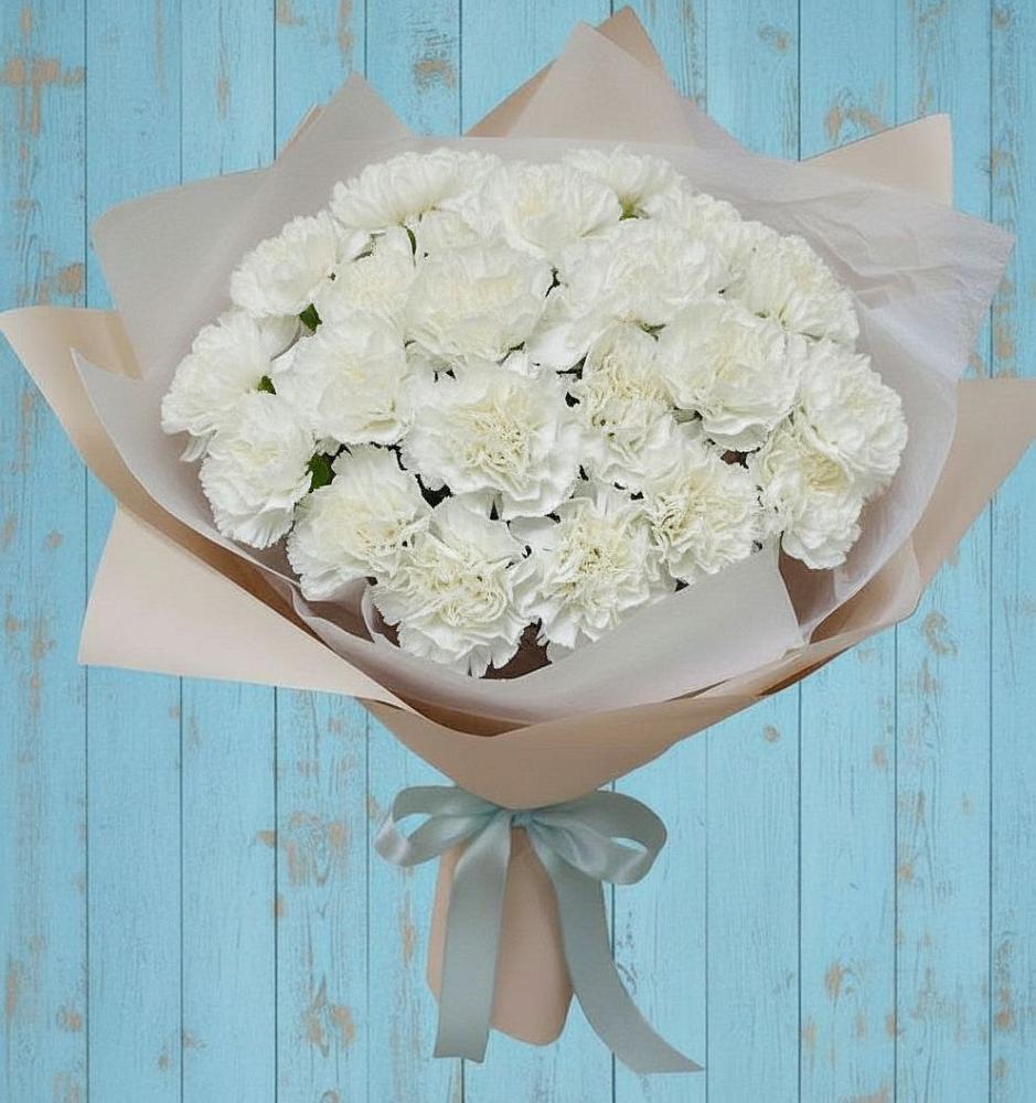 Букет цветов из: Гвоздики в Лапино