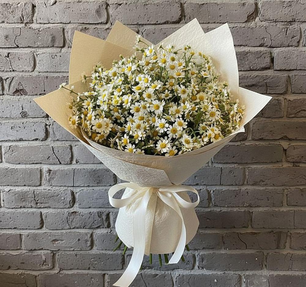 Букет цветов из: Ромашки в Лапино