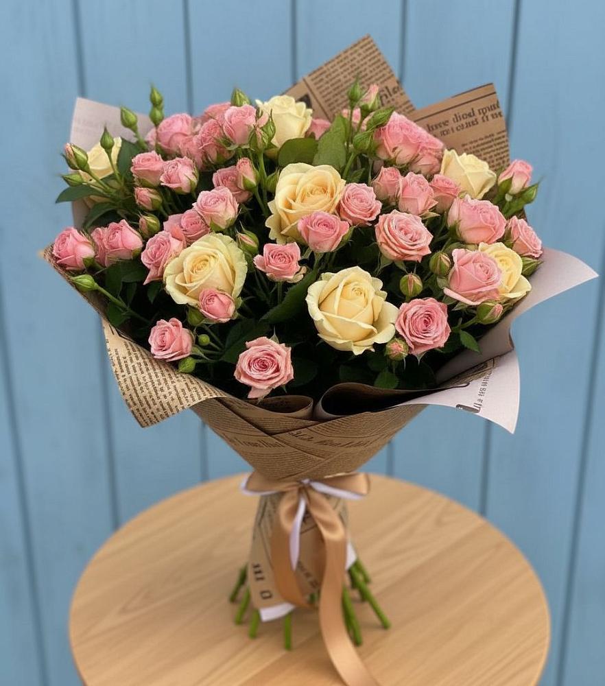 Букет цветов из: Розы в Лапино