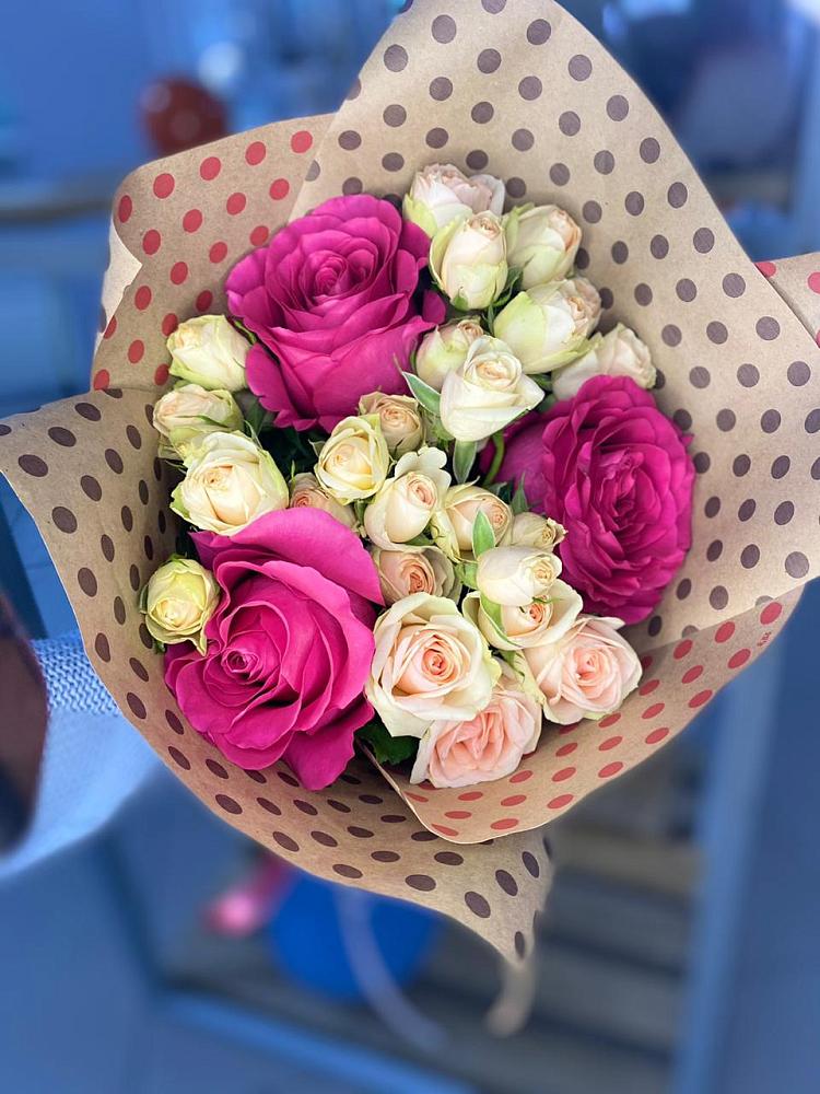 Букет цветов из: Розы в Лапино