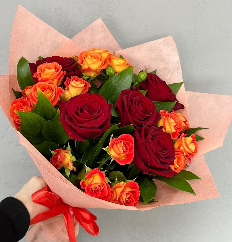 Букет Любовь и восторг в Лапино