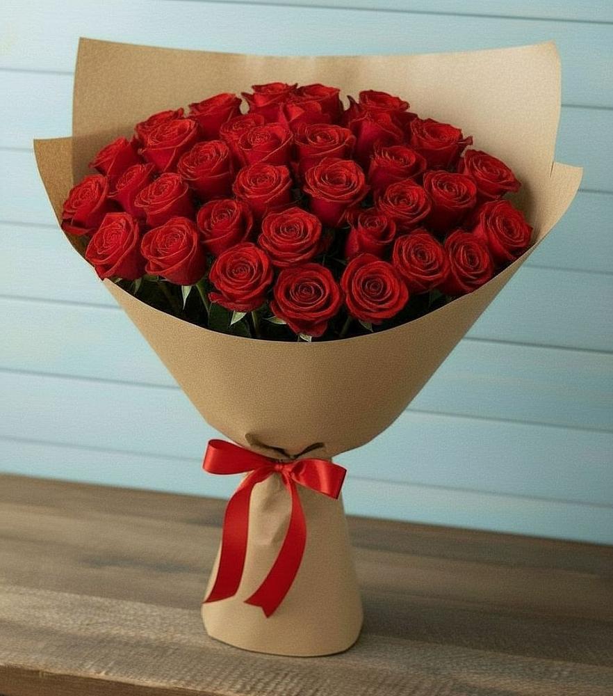 Букет Красные розы Милано в Лапино