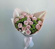Букет цветов из:  Розы и Хризантемы в Лапино