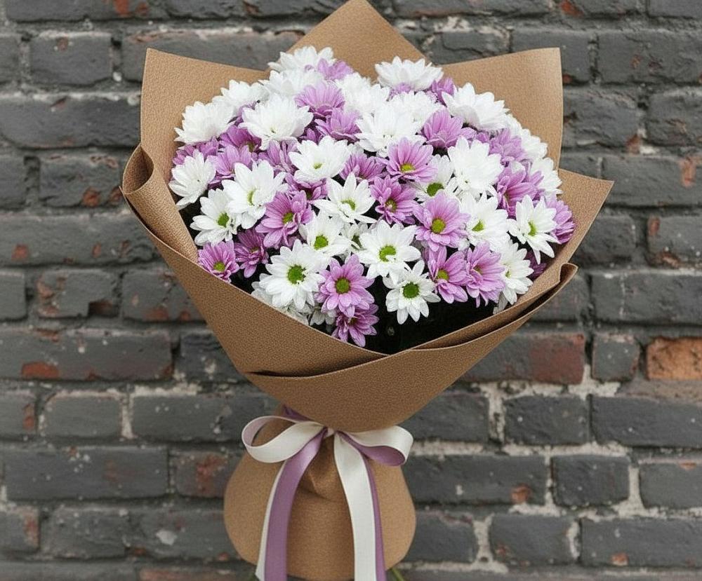 Букет цветов из: Хризантемы в Лапино