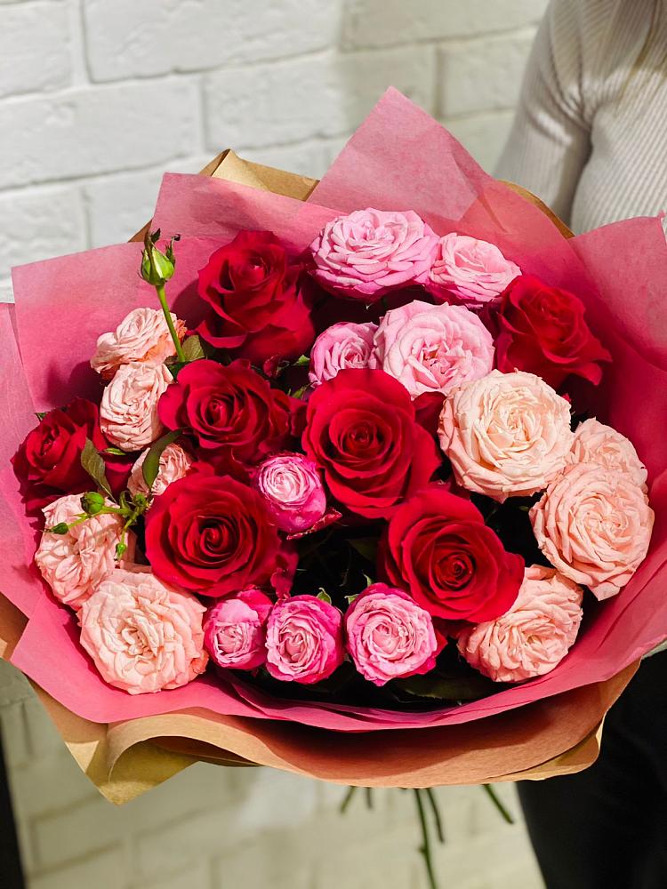 Букет цветов из: Розы в Лапино