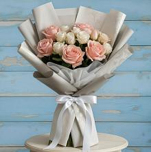 Букет цветов из:  Розы #REPLACE_PRED# Лапино