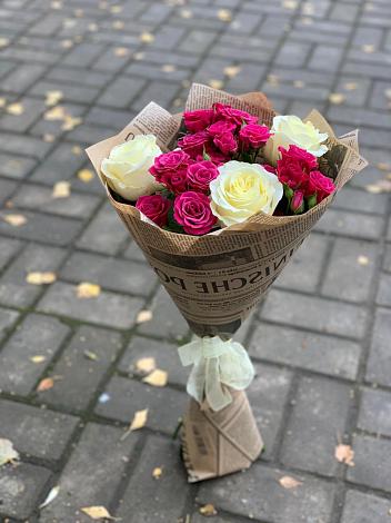 Букет цветов из: Розы в Лапино