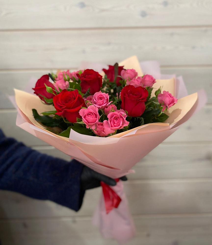 Букет цветов из: Розы в Лапино