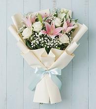 Букет цветов из:  Лилии #REPLACE_PRED# Лапино