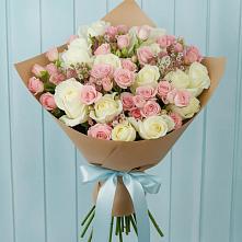 Букет цветов из:  Розы #REPLACE_PRED# Лапино